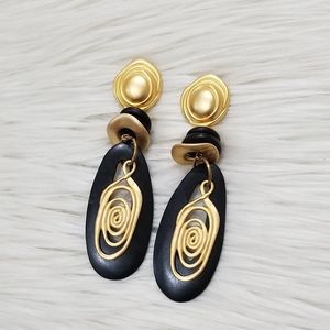 Vintage statement earrings